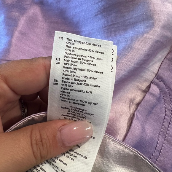 Iska Cropped Blazer & Iskame Wide Leg Pants ( SIZE 34 US2 SET) - Picture 12 of 14